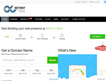 Tablet Screenshot of netwayco.com